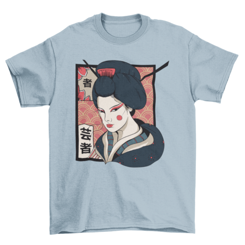 Traditional geisha t-shirt