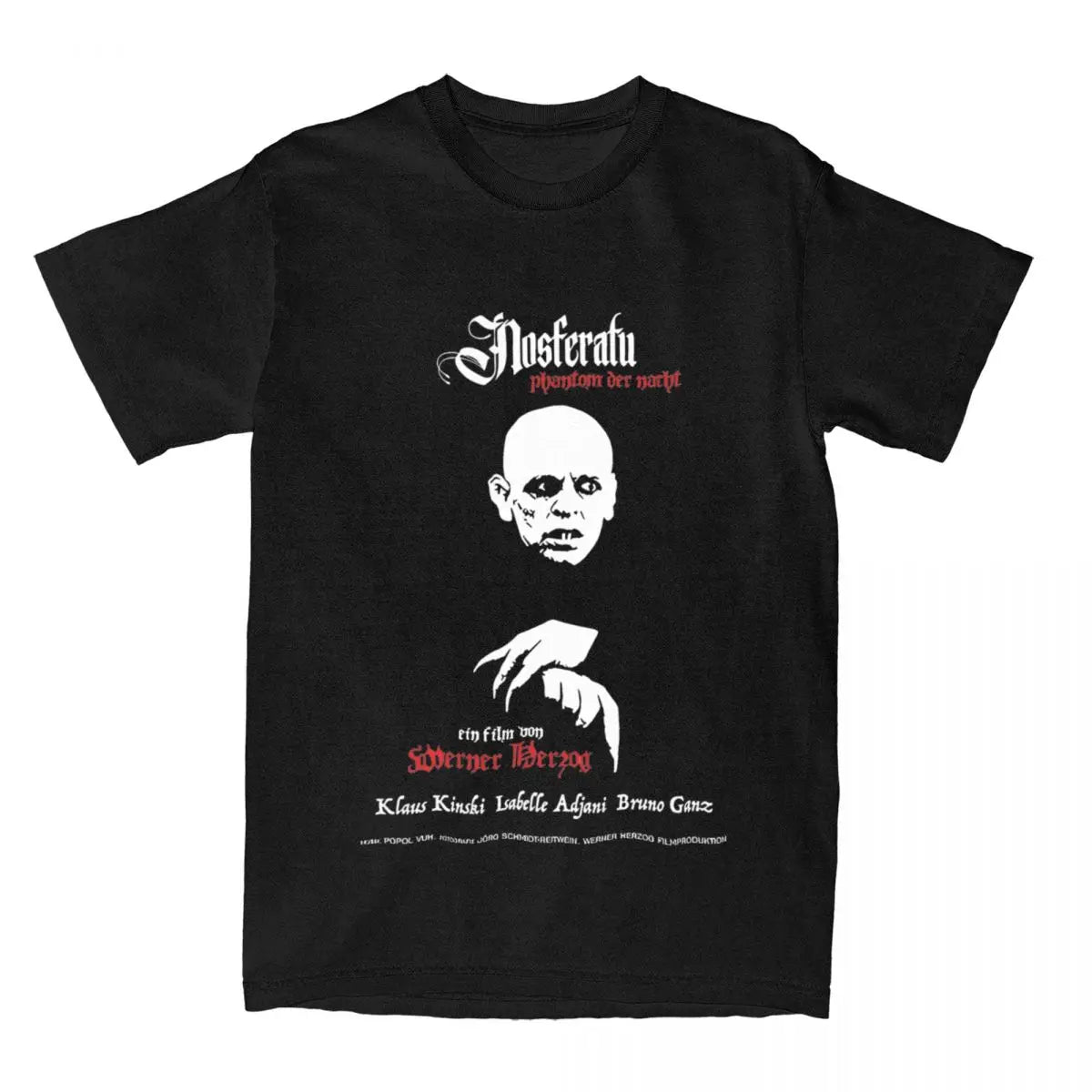 Vintage Nosferatu Nosferatu The Vampire T-Shirts Men Women's Cotton