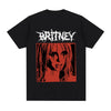 Britney Spears Metal Rock Graphic T-shirt Men Women Fashion Hip Hop T