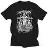 Black Suffocation Rock Band Graphic Print T Shirt Fashion Hip Hop