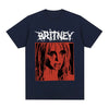 Britney Spears Metal Rock Graphic T-shirt Men Women Fashion Hip Hop T