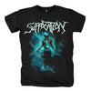 Black Suffocation Rock Band Graphic Print T Shirt Fashion Hip Hop