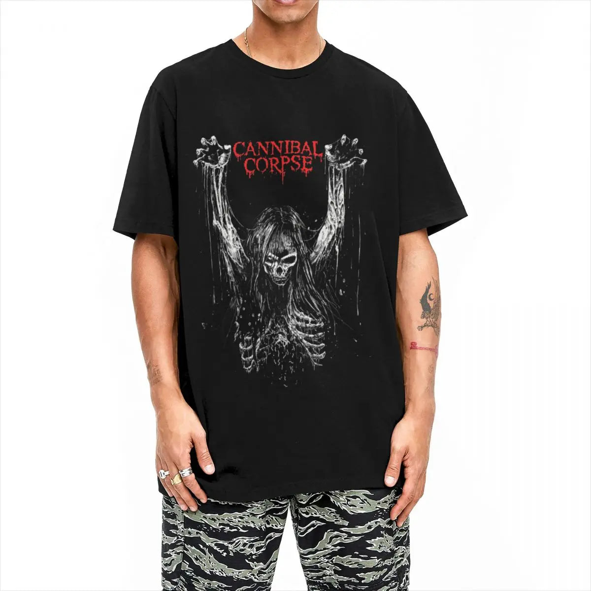 Death Metal Band Cannibal Corpse Power Merch Shirt for Men Women