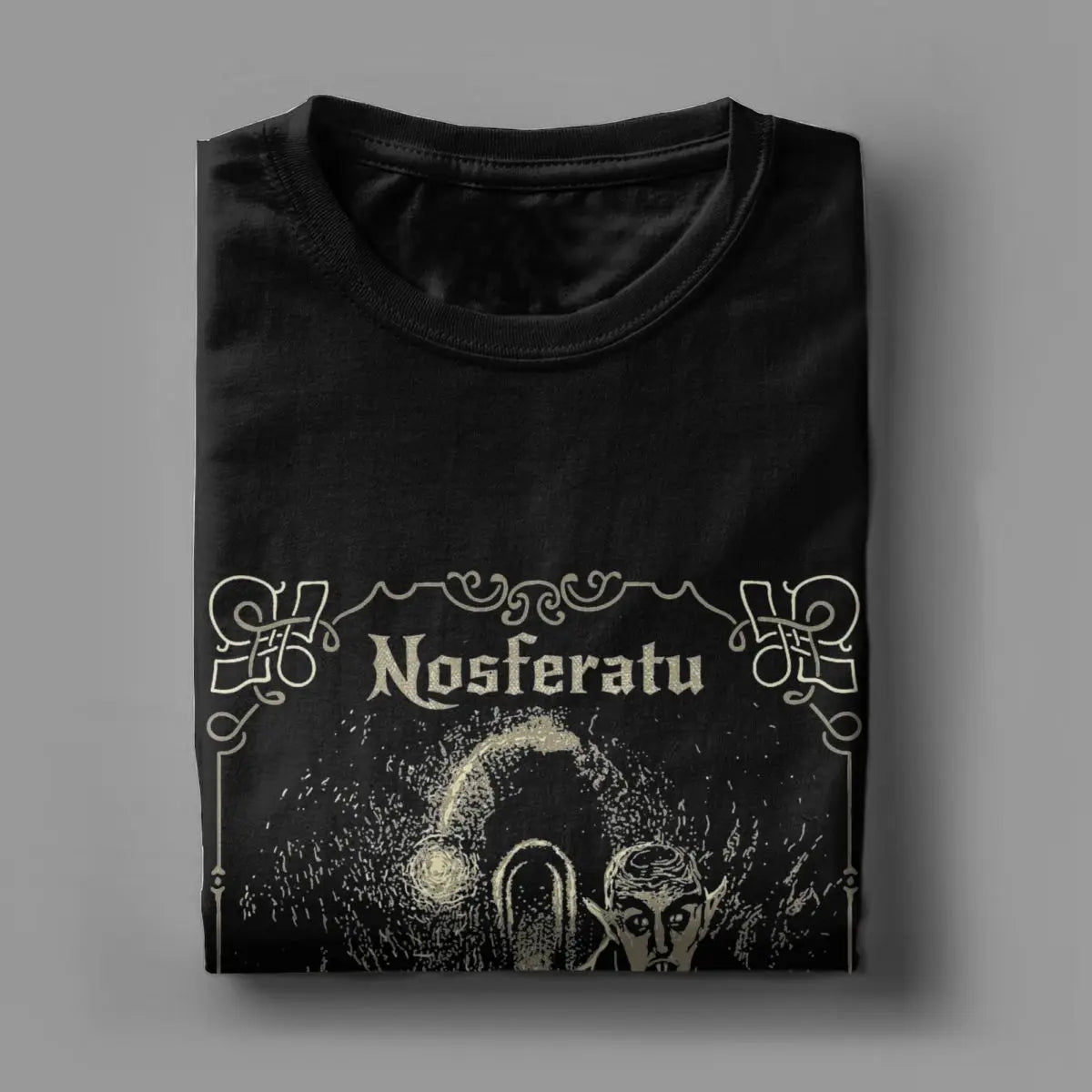 Crazy Horror Halloween Nosferatu Vampire T-Shirts Men Women Crewneck