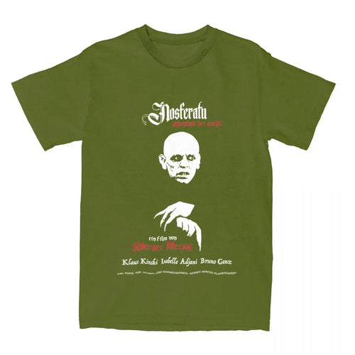 Vintage Nosferatu Nosferatu The Vampire T-Shirts Men Women's Cotton