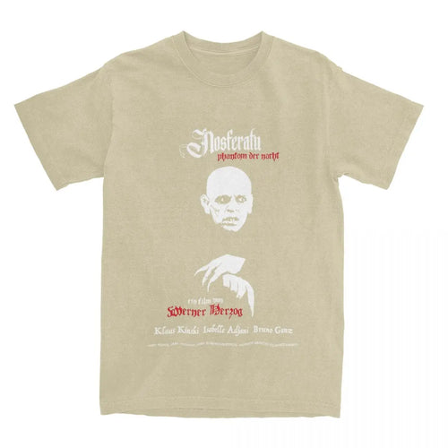 Vintage Nosferatu Nosferatu The Vampire T-Shirts Men Women's Cotton