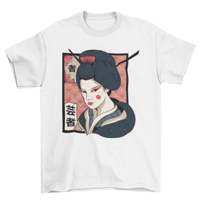 Traditional geisha t-shirt