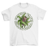 Devil weed with the quote Smoking on the devil's lettuce t-shirt