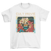 cult movie night  monster t-shirt design