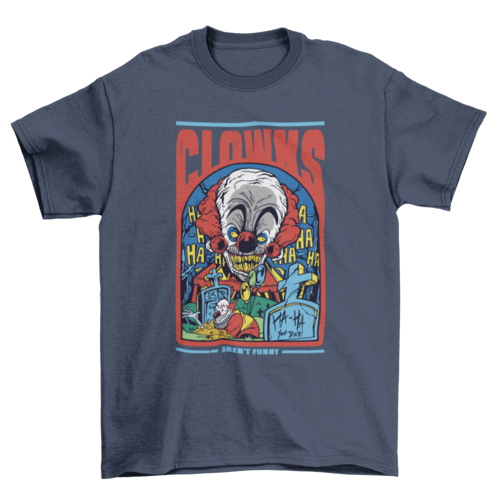 Horror clown t-shirt