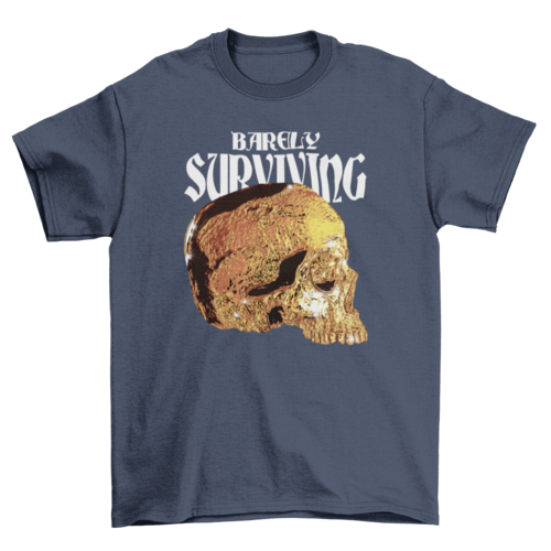 Golden skull t-shirt