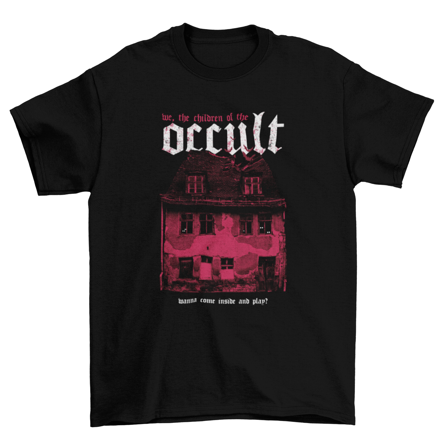 Haunted house horror t-shirt