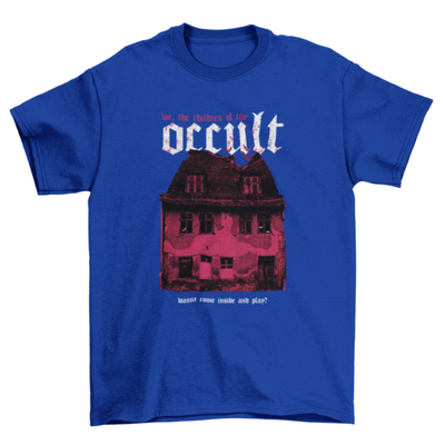 Haunted house horror t-shirt