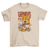 Granny's oatmeal horror cartoon t-shirt