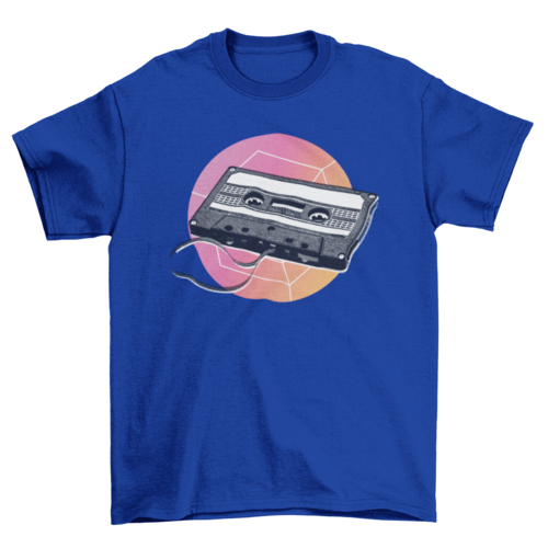 Retro cassette t-shirt