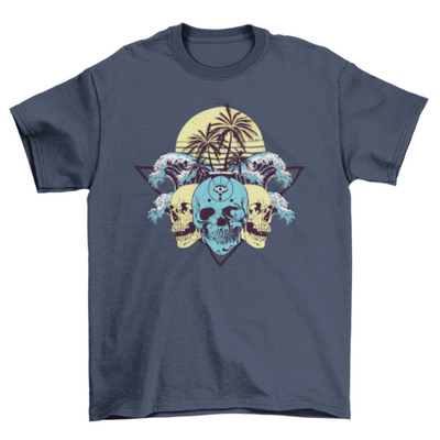 Tropical Skulls T-shirt