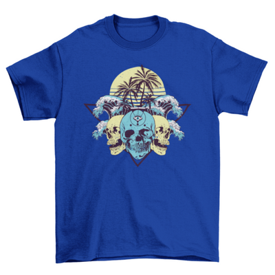 Tropical Skulls T-shirt