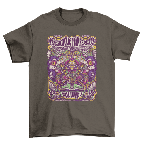 Psychedelic trip experience t-shirt