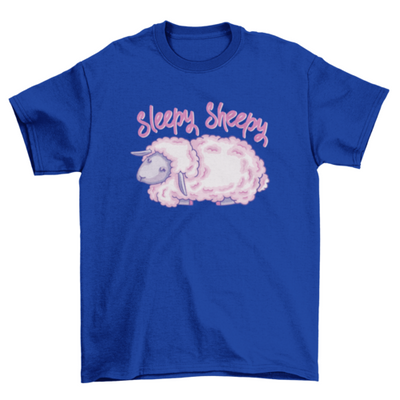 Sleepy Sheepy T-shirt Design